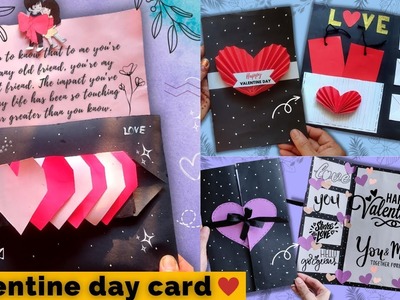 Valentine's day greeting card. Valentine's day gift ideas. Valentine day card for boyfriend #craft