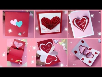 3 DIY Valentine's Day Pop up Greeting Cards | Pop Up Greeting Cards