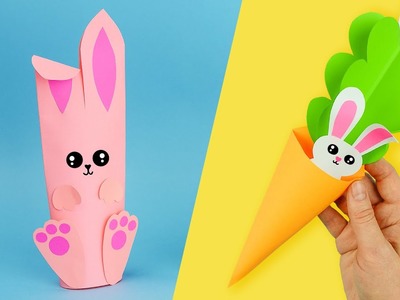 3 Easter Paper Crafts To Make At Home | Easy Paper Craft