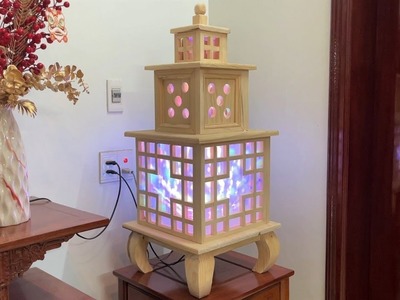 Amazing And Creative Wood Recycling Ideas. Unique And Attractive Design Of Wooden Lanterns