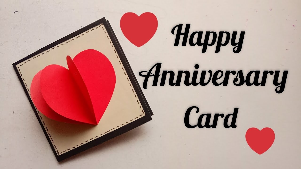 Beautiful Happy Anniversary Card | DIY Love Card @maheesdecor