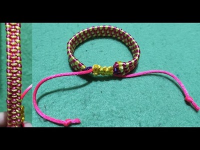 Beautiful Rope Bracelet For Friendship - Easy DIY Making Rope Bracelet - Simple Macrame Tutorial