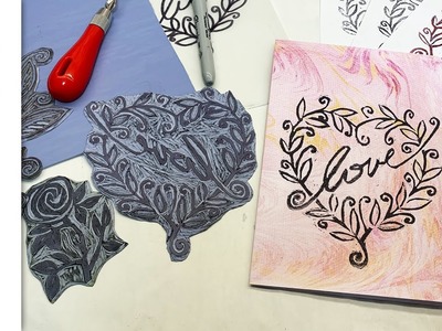 Carve Your Own Stamps From Lino - Tips for Beginners