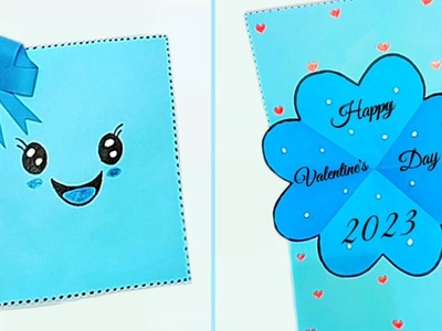 Cute Valentine's Day Greeting Card Idea ????|| DIY Valentine's Day Pop-up Card || Handmade Love Card