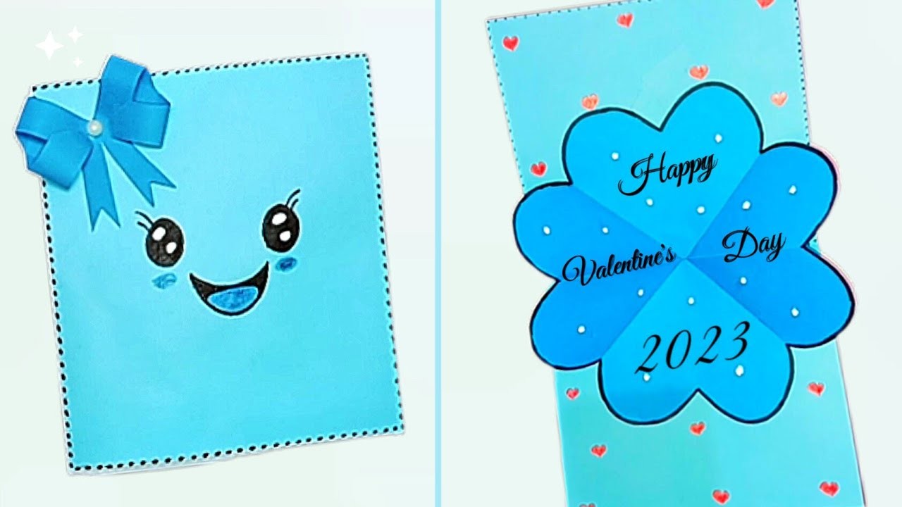 Cute Valentine's Day Greeting Card Idea ????|| DIY Valentine's Day Pop-up Card || Handmade Love Card