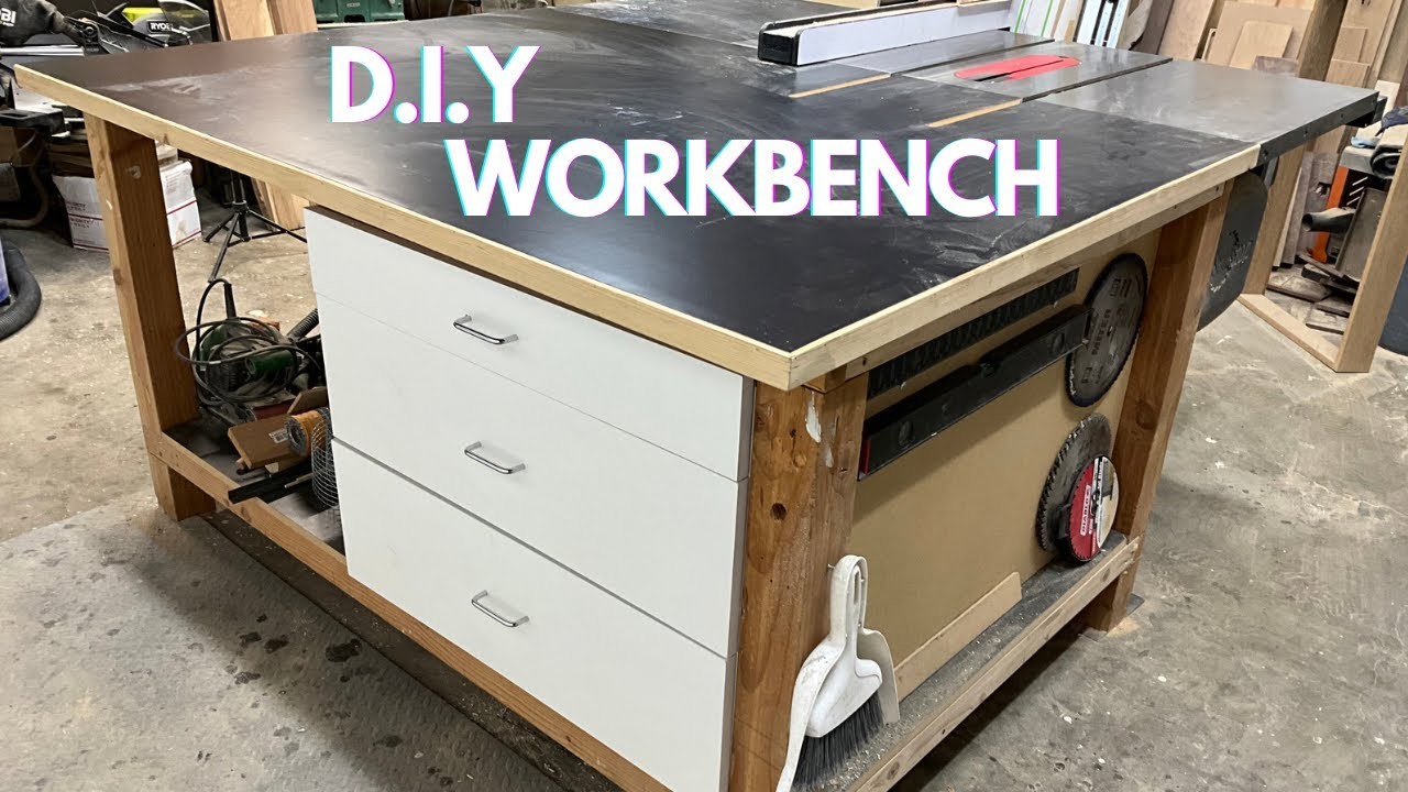 DIY Custom Workbench. Workbench Ideas