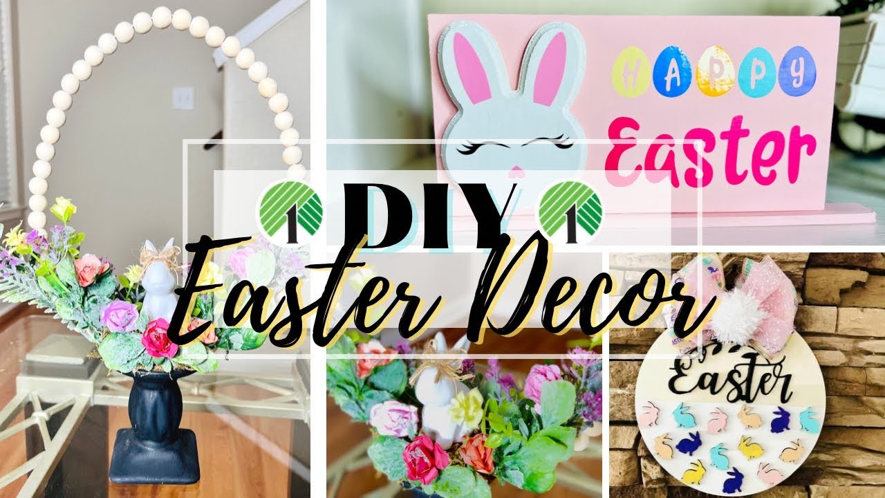 DIY Easter Decorations | Dollar Tree Easter 2023 | DIY Easter Decorations 2023