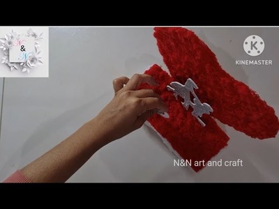 DIY Gifts Idea.DIY paper Heart Showpiece Making.N&N art and craft