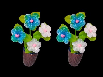 DIY | Make Beautiful Handmade Decorative Flowervase | Do It Yourself | CraftyFY