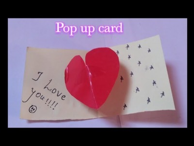 DIY❤️ Pop up card | card making ides| how to Make pop up cards | Diycrafts |paper crafts ideas