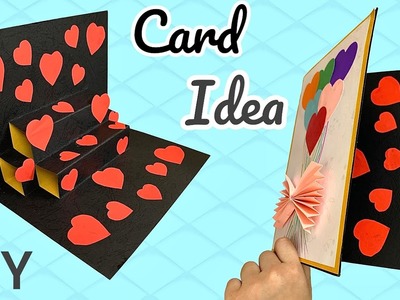 DIY Valentine Card Idea | Valentine's Day Gift | How to make valentine's day card