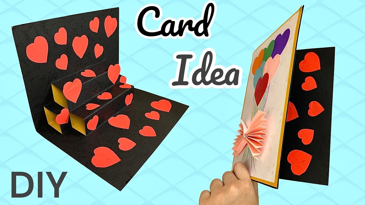 DIY Valentine Card Idea | Valentine's Day Gift | How to make valentine's day card
