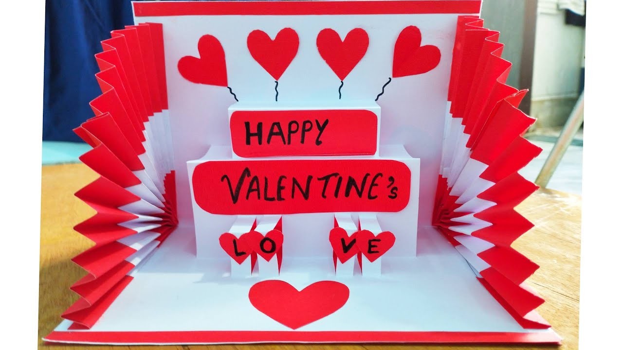 DIY - Valentine Day Special Card. Greeting Card For Valentine Day