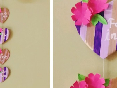 Diy valentine's day special gifts #diy gift for friends #diy gift for boyfriend #diy wall hanging
