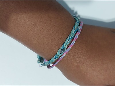 Easy to make, beautiful friendship bracelet