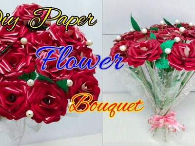 ????Gift Ideas.Diy Paper Flower Bouget.Birthday Gifts Presents ideas.Flower Bouget Making ideas|||❤️|||