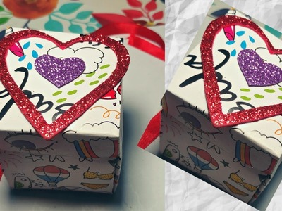 How to make DIY mini Explosion Box | Mini surprise Message Box ||