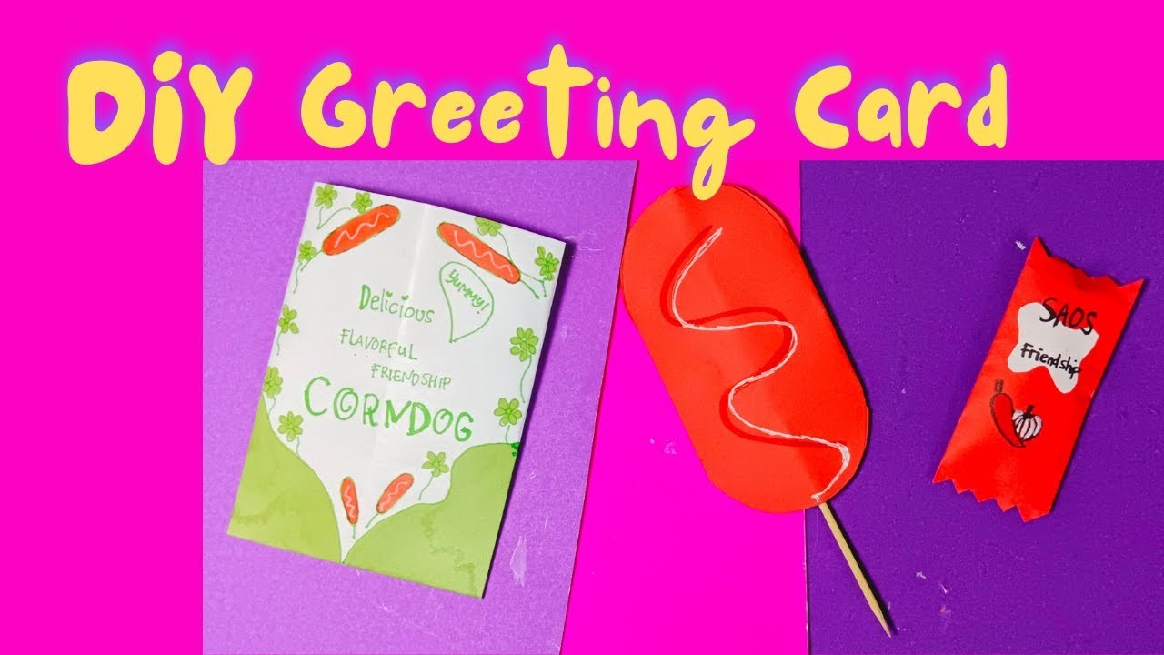 How to make greeting cards from paper crafts for your best friend  #papercraft #diy #papercraftideas