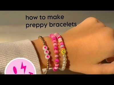 How to make preppy bracelets! **made from a small business owner**|Itz_Lys’_Shop|