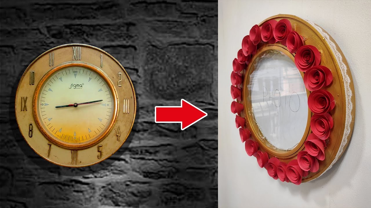 How To Recycle Your Old Wall Clock | Best DIY With Clock | Convert Any Old Wall Clock