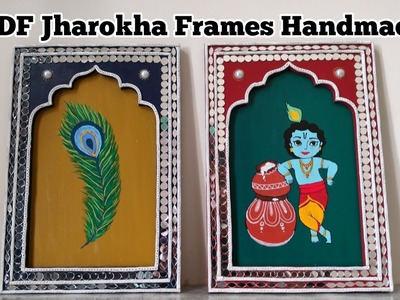 Jharokha Frames diy Decor #mdf #walldecor #handmade