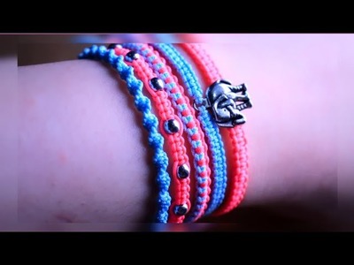 Let's make these beautiful and comfortable bracelets together????????????