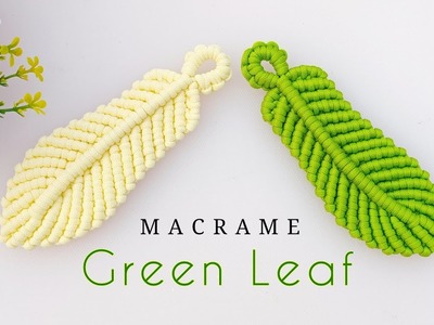 Macrame keychain | DIY Handmade Macrame | How to make Macrame feathers