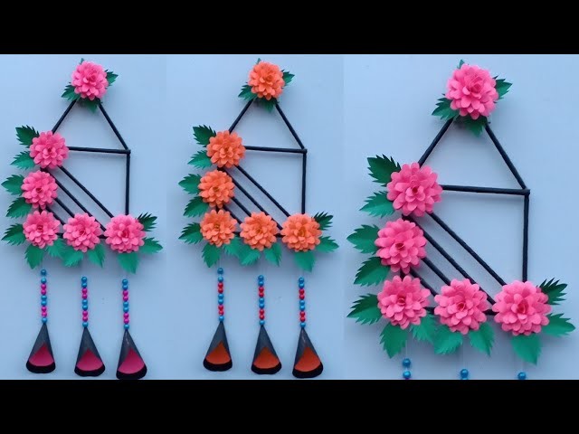 PAPER CRAFT!!! WALL HANGING CRAFT IDEAS!! ROOM DECORATION.DIY ART AND CRAFT.Creative Art