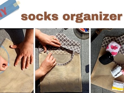 Socks organizer: How to make easy and simple Socks organizer|