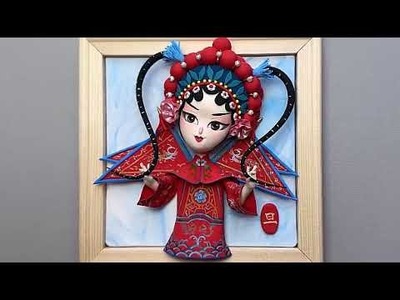Super Loving Opera Style????Girl Handmade???? Clay Art Clay Doll????