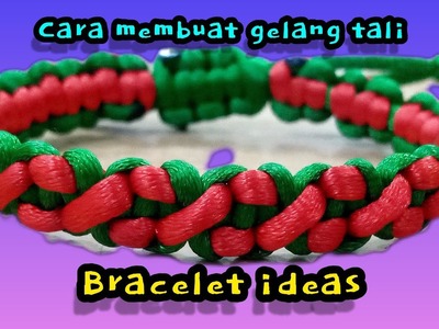 Tutorial Buat Gelang | Bracelet Making | How to Make Bracelet With String
