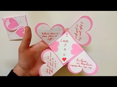 Valentine day card ideas.|valentine craft.|love craft ideas.#valentinesday