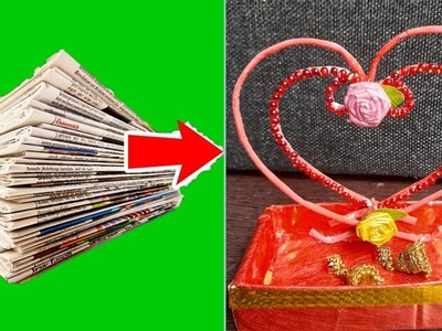 Valentine's day Gift Idea| Paper Crafts For Valentines day