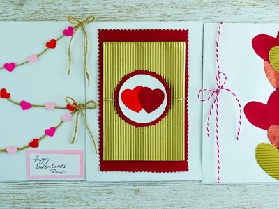 Valentine's Day greeting cards DIY #valentinesday #love #greetingcard #diy
