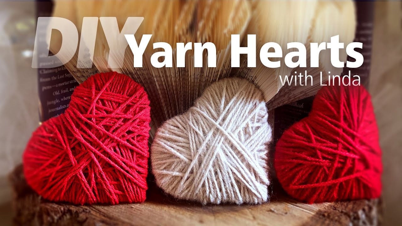 Yarn Hearts Gifts and Decor | DIY Crafts with HPL's Linda