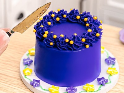 1000+ Satisfying Miniature Cake Decorating l Tiny Chocolate Cake Purple Cake Ideas By Yummy Bakery