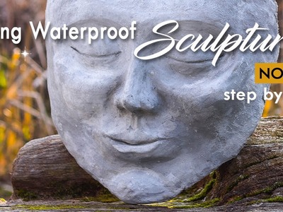 Air Dry Clay Alternative - Waterproof DIY Garden Sculpture IDEAS - Pal Tiya Premium FACE SCULPTURE