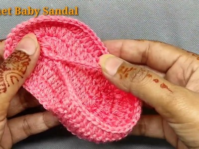 Crochet Baby Sandals: Learn How To Make Crochet Sandals For Kids - DIY Sandals Crochet Tutorial