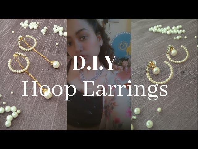 D.I.Y Hoop Earrings