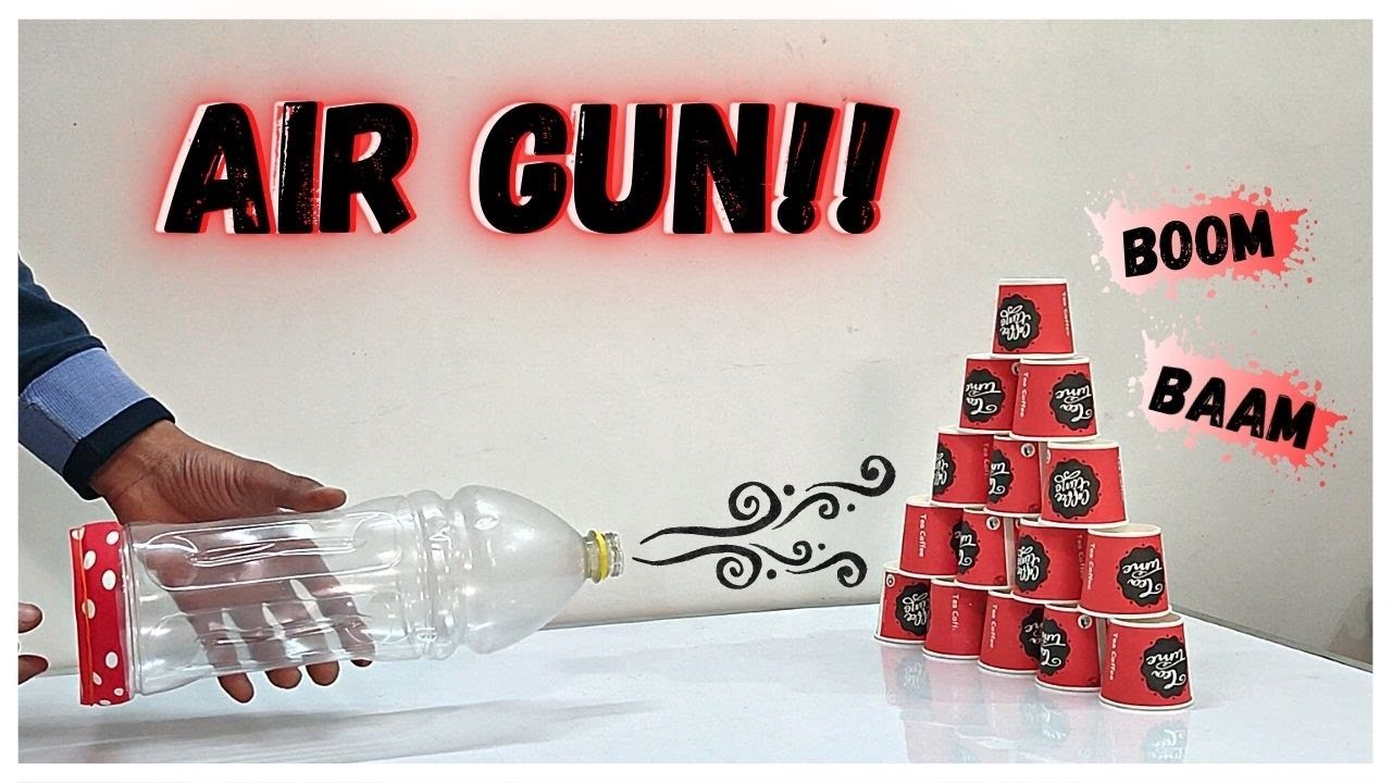 DIY AIR CANON From Plastic Bottle