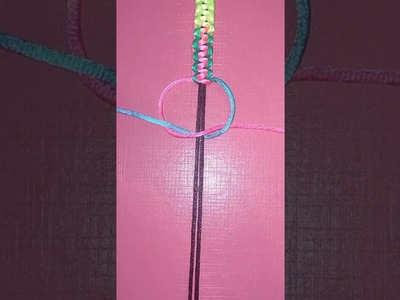 DIY Rainbow Friendship Bracelet