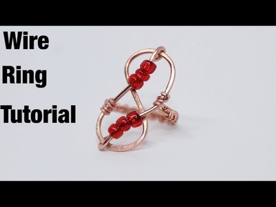 DIY, Wire Ring Tutorial, Wire Wrapping, for beginners