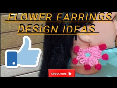 #Flower #Earrings #Design #Ideas|Make At Home