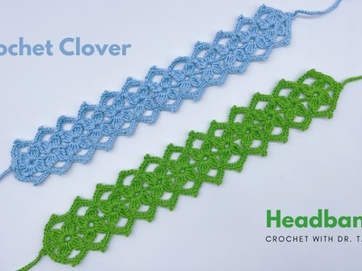 ???? How to Crochet a Cute Headband | Four Leaf Headband | DIY
