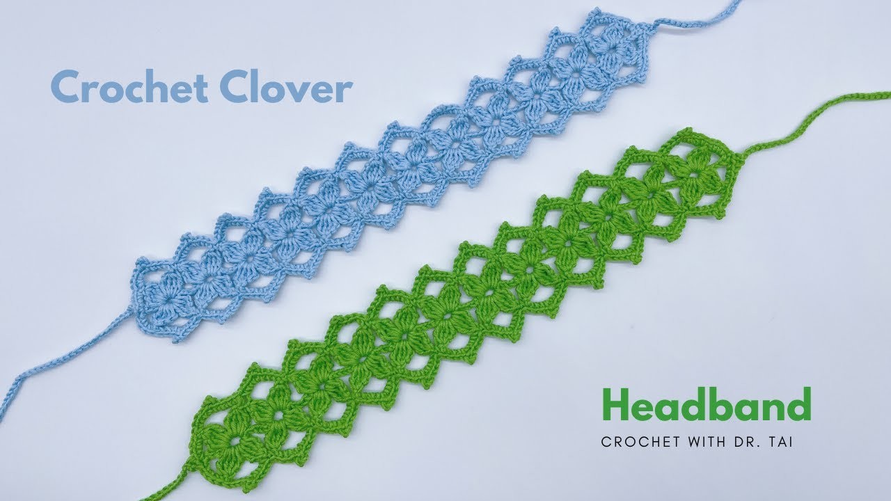 ???? How to Crochet a Cute Headband | Four Leaf Headband | DIY