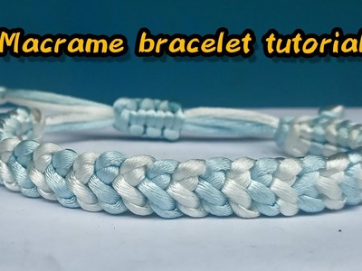 How to Make a Beautiful and Elegant Rope Bracelet | Macrame Bracelet | Making Bracelet