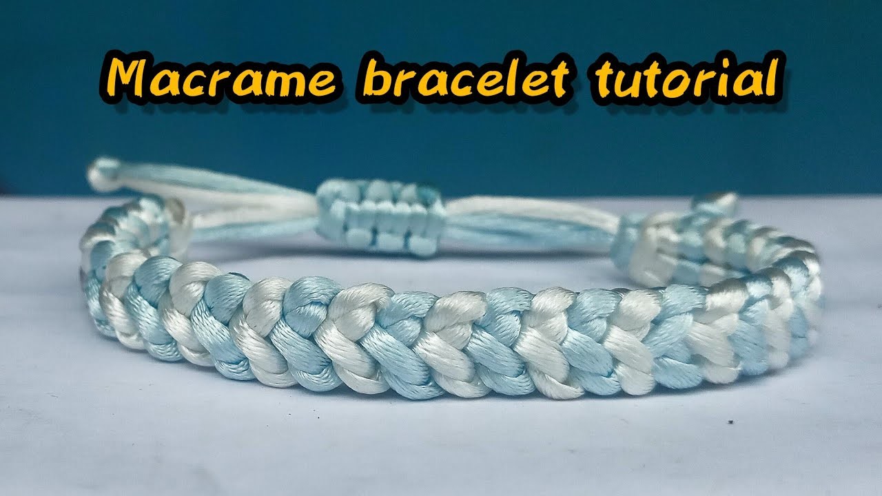 How to Make a Beautiful and Elegant Rope Bracelet | Macrame Bracelet | Making Bracelet