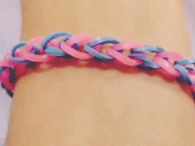How To Make A Single Chain Rainbow Loom Bracelet