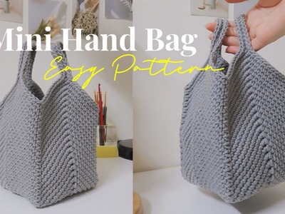 Mini Hand Bag Crochet | How to Crochet | Easy Pattern