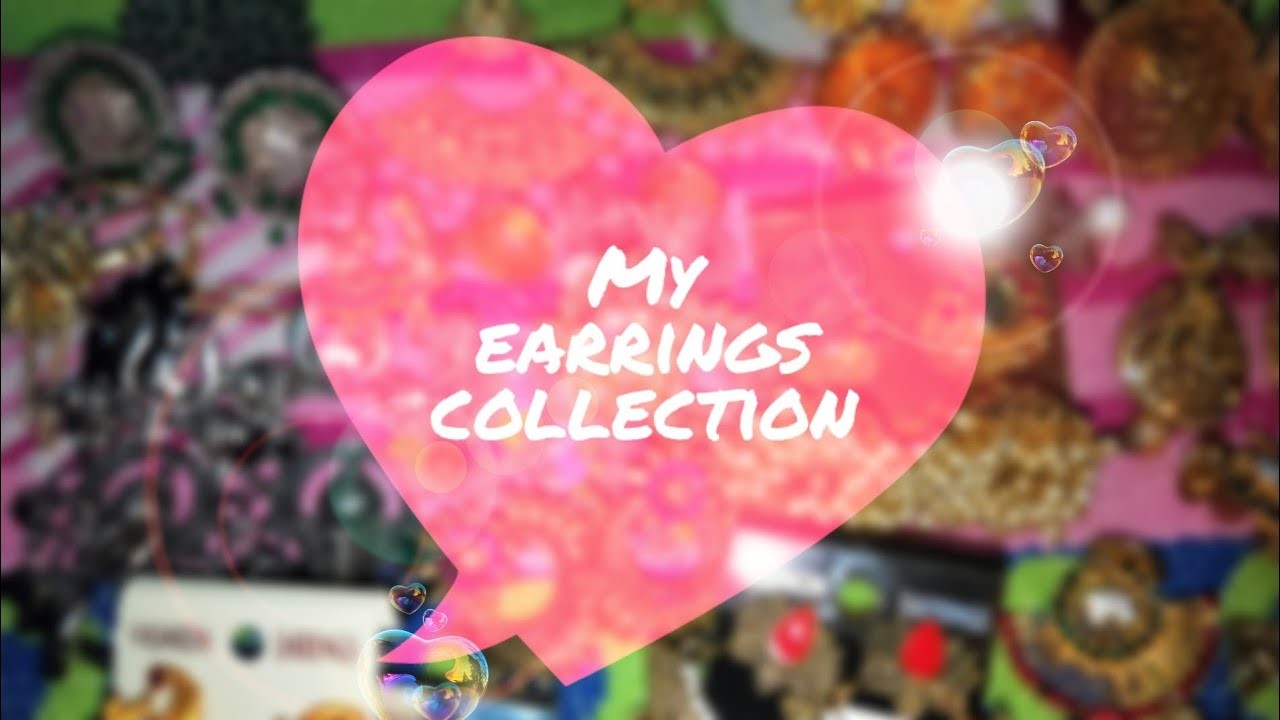My Earrings Collection Vlog In Telugu